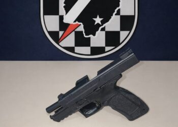 Polícia Militar em Três Lagoas apreende arma de fogo de uso restrito