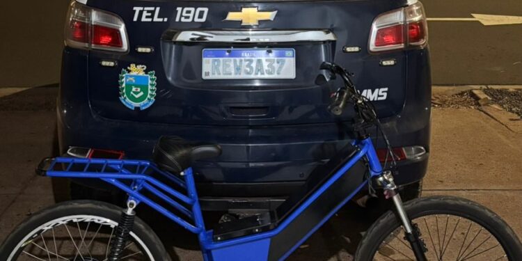 Polícia Militar em Três Lagoas recupera bicicleta roubada e realiza prisão de receptador