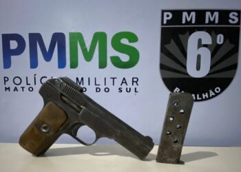 Polícia militar Prende Homem por Ameaçar Ex-Companheira com Arma de Fogo e Descumprir Medida Protetiva em Corumbá