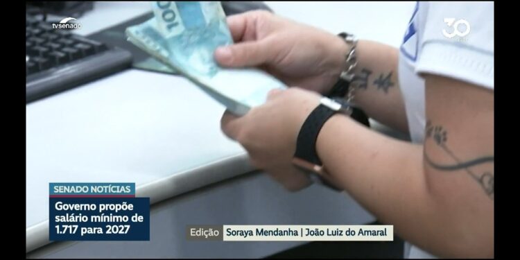 Salário mínimo a R$ 1.717 e inflação de 3% no ano que vem, prevê LDO