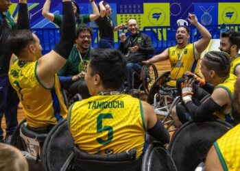 Seleção de rúgbi em cadeira de rodas conquista torneio internacional