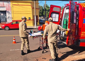 Jovem é atropelada e motorista foge no centro de Campo Grande