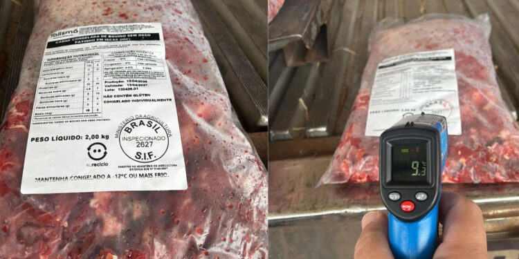 Decon apreende 1,5 tonelada de carne estragada em MS