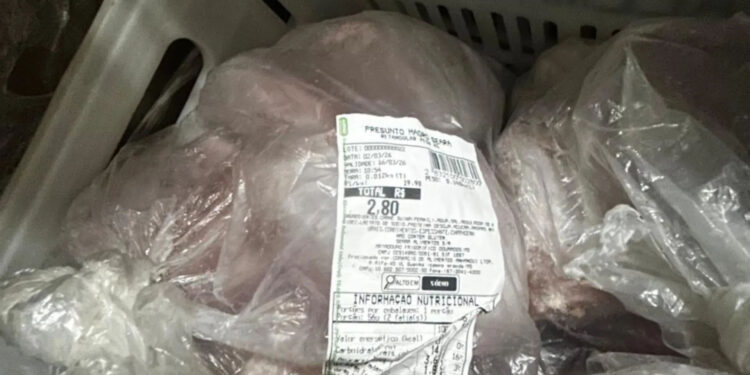 Operação apreende mais de 1 tonelada de frios estragados em Campo Grande