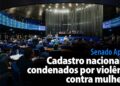 Senado Aprova: Cadastro nacional de condenados por violência contra mulheres