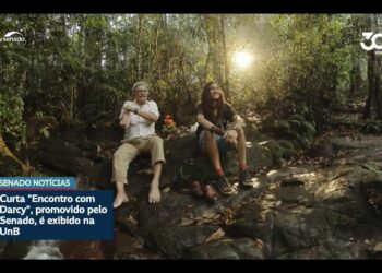 Senado leva o filme 'Encontro com Darcy' à Universidade de Brasília