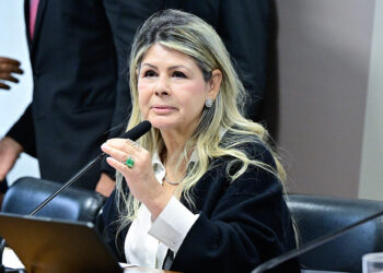 À mesa, em pronunciamento, indicada para exercer o cargo de ministra do Tribunal Superior do Trabalho (MSF 8/2026), Margareth Rodrigues Costa.