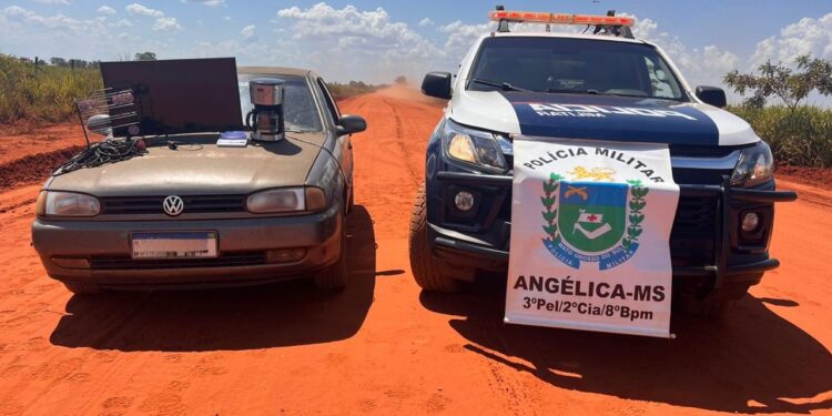 Ação rápida da PM prende suspeito de furto em Angélica