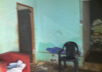 Incêndio em residência deixa homem em estado grave no Aero Rancho