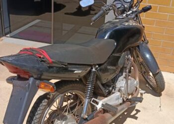 PM apreende moto adulterada em Batayporã