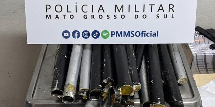 PM apreende cocaína em carrinho de bebê em MS