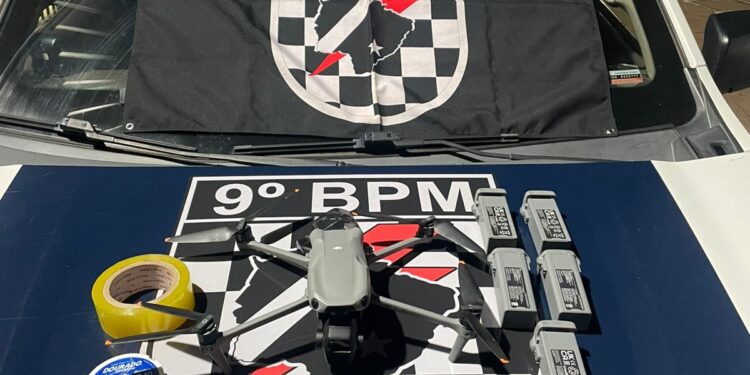 Dupla é presa ao usar drone para lançar drogas em presídio de Campo Grande