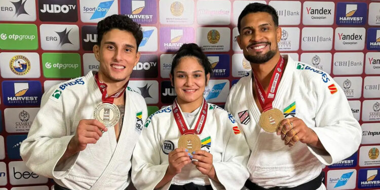 Judô brasileiro fecha competição internacional em alta