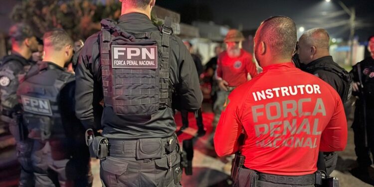 Força Penal Nacional reforça unidades prisionais em MS