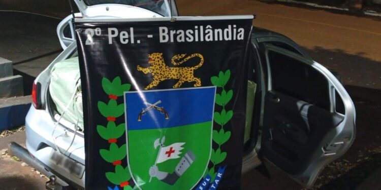 Polícia Militar em Brasilândia apreende mercadorias de Descaminho