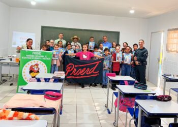 Polícia Militar, Prefeitura e Câmara Municipal realizam lançamento do PROERD em Pedro Gomes