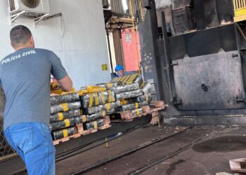 Em Itaquiraí, Polícia Civil incinera mais de 1 tonelada de maconha