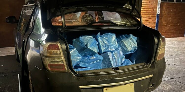 Polícia Militar em Brasilândia apreende mercadorias provenientes de descaminho
