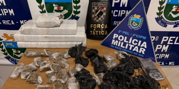 Polícia Militar intensifica ações da Operação Protetor Divisas e realiza prisões por tráfico e contrabando em Costa Rica