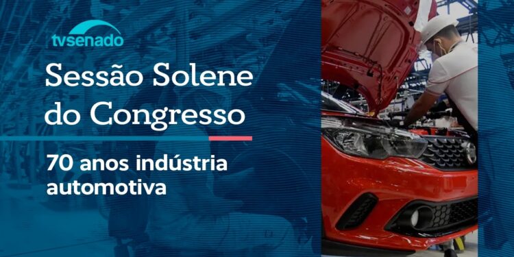 Ao vivo: Congresso celebra 70 anos da indústria automotiva – 5/5/26