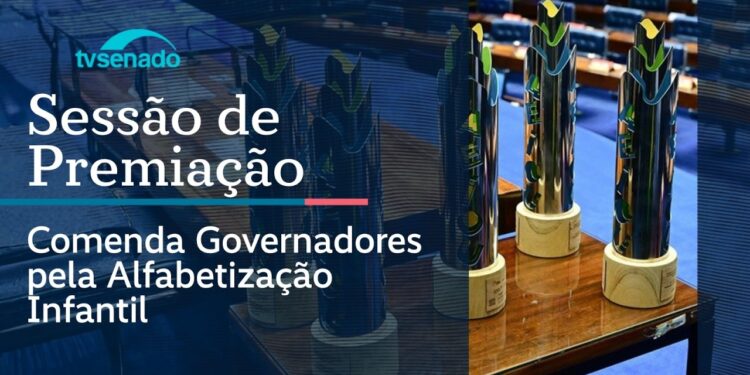 Ao vivo: Senado entrega Comenda pela Alfabetização Infantil – 18/5/26