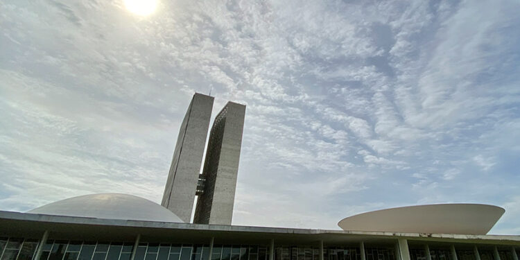 As cúpulas abrigam os plenários da Câmara dos Deputados (côncava) e do Senado Federal (convexa), enquanto que nas duas torres - as mais altas de Brasília, com 100 metros - funcionam as áreas administrativas e técnicas que dão suporte ao trabalho legislativo diário das duas instituições.