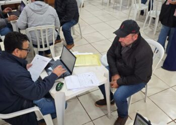 Com foco na agricultura familiar, mutirão da Agraer atende produtores de assentamento em Itaquiraí