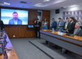 À mesa, presidente eventual da CMMPV 1.334/2026, deputado Rogério Correia (PT-MG), conduz reunião.