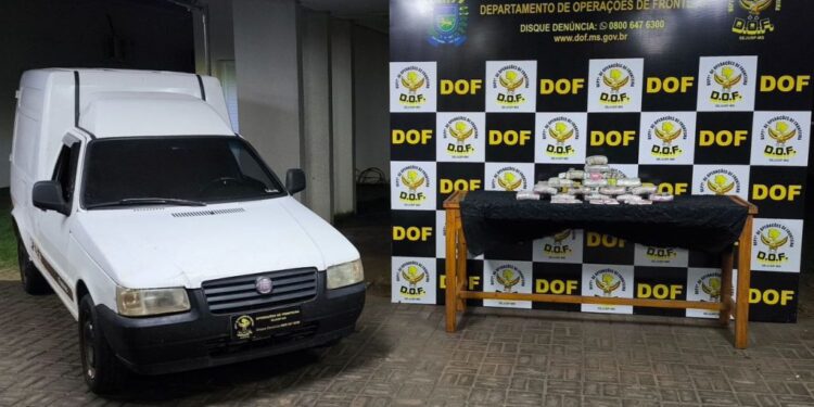 DOF prende casal com haxixe escondido em pneus em Caarapó