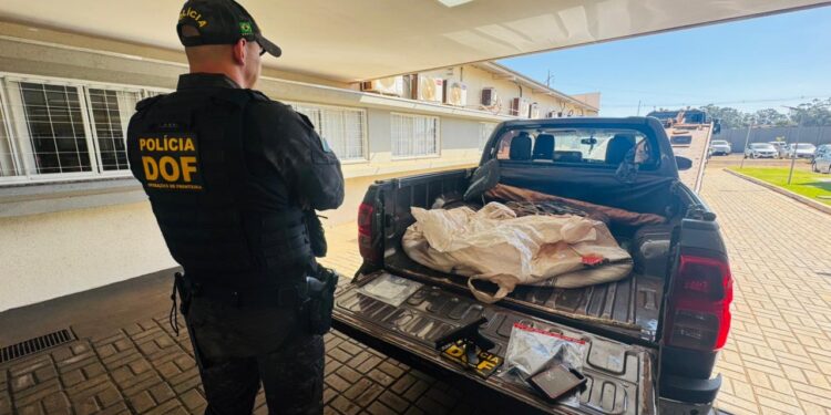 Ladrão de Hilux morre em confronto com o DOF na MS-165