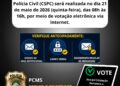 Eleição para o Conselho Superior da Polícia Civil acontece no próximo dia 21