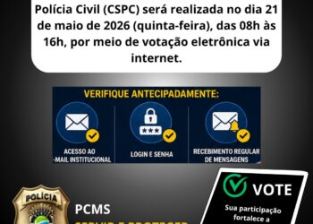Eleição para o Conselho Superior da Polícia Civil acontece no próximo dia 21