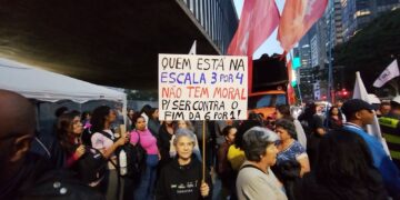 Em SP, centrais sindicais e movimentos sociais pedem fim da escala 6x1