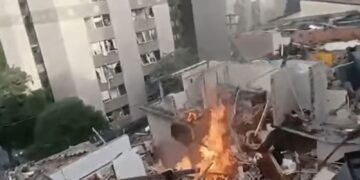 Explosão de gás deixa um morto e três feridos em São Paulo