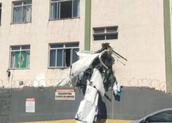 Morre terceira vítima da queda de bimotor em Belo Horizonte