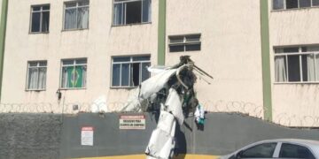 Morre terceira vítima da queda de bimotor em Belo Horizonte