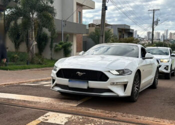 PF prende morador e apreende Mustang na Operação Cyber