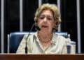Em pronunciamento, à mesa, senadora Ivete da Silveira (MDB-SC).