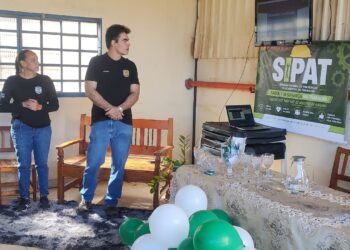 Polícia Civil faz palestra sobre violência doméstica para funcionários de empresa de Aparecida do Taboado
