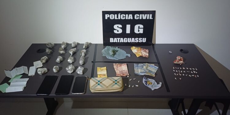 Polícia Civil prende mais duas mulheres por tráfico de drogas durante operação “Dama” em Bataguassu