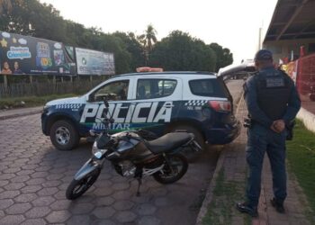 Polícia Militar captura foragido da justiça após ele fugir de blitz de trânsito em Corumbá