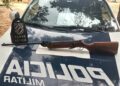 Polícia Militar prende homem por ameaça e posse irregular de arma de fogo em Coxim