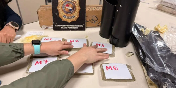 SENAD intercepta droga escondida em cartuchos de impressora