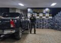 Perseguição em rodovia termina com apreensão milionária de maconha