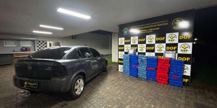 DOF apreende 530 kg de maconha em Maracaju