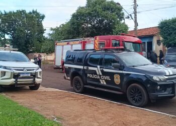 Homem morre carbonizado em banheiro de bar em Dourados