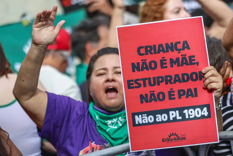 Brasília (DF) 19/06/2024 - Membros do movimento 
