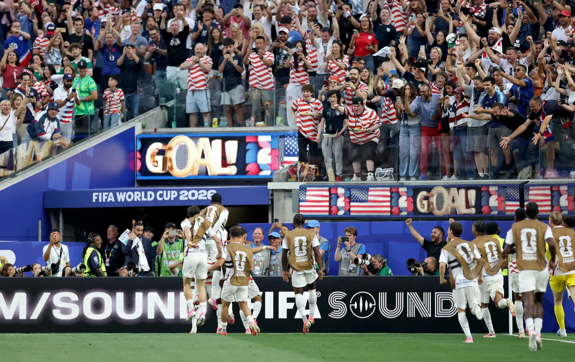 Gol dos Estados Unidos na Copa do Mundo