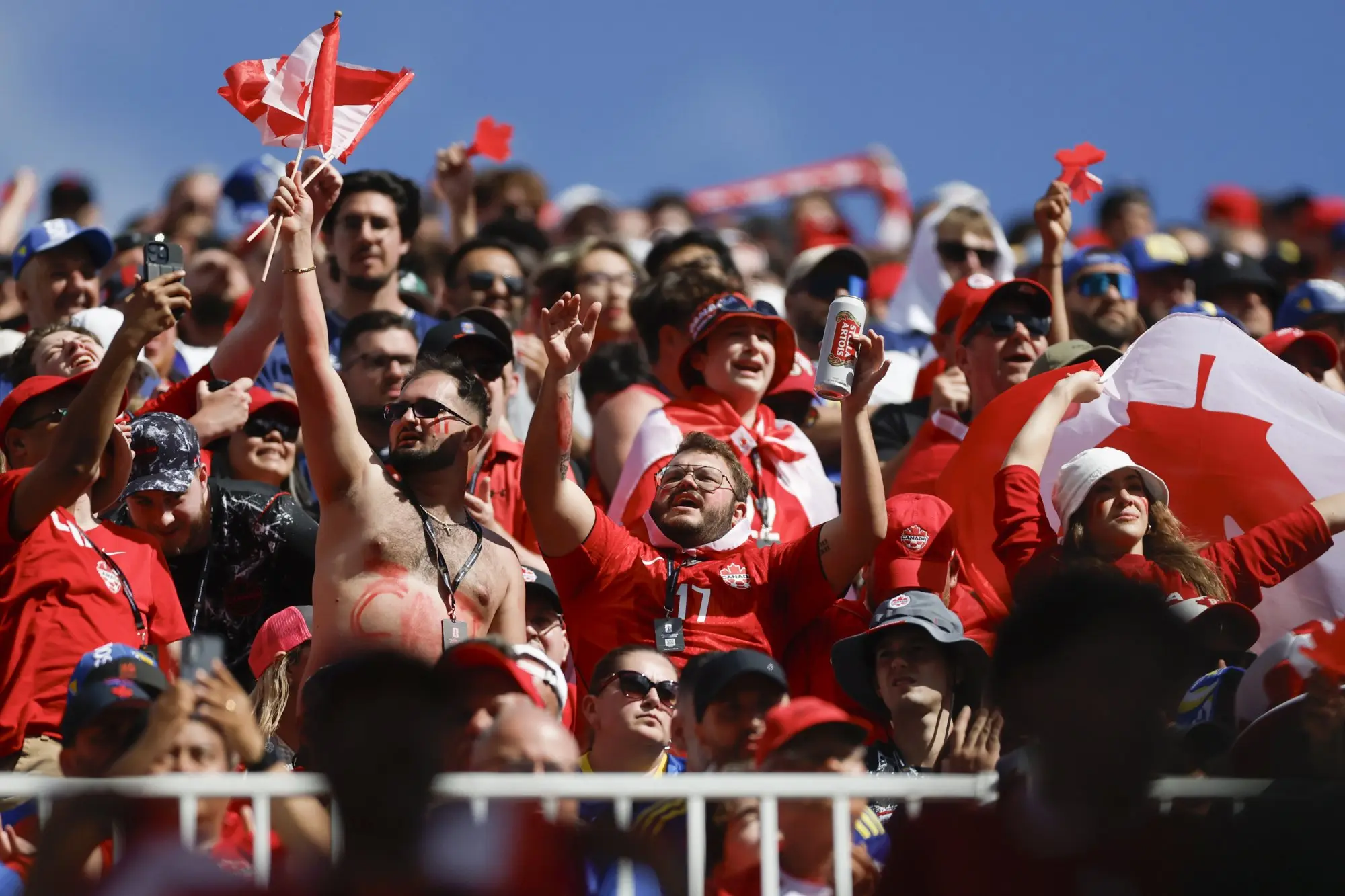 Torcida do Canadá na Copa do Mundo