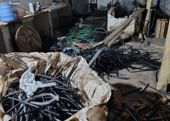 PM fecha reciclagem clandestina e apreende cobre em MS